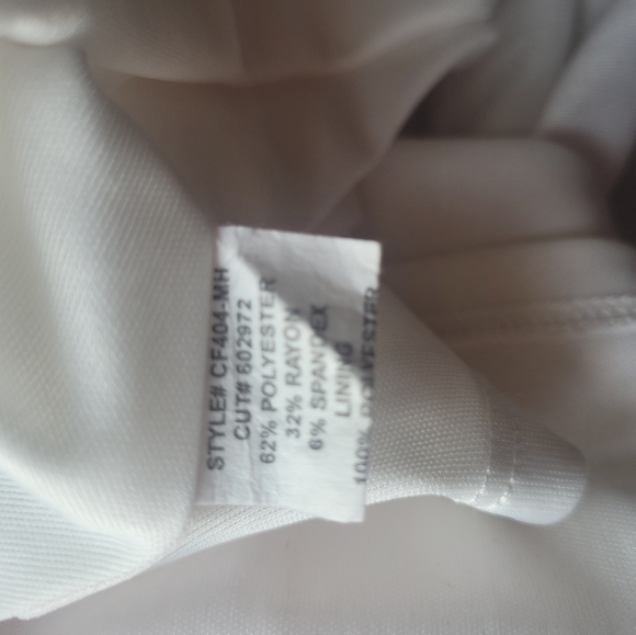 Eva Franco Striped Dress with Collar Detail, GUC, Size 4 - Picture 8 of 8